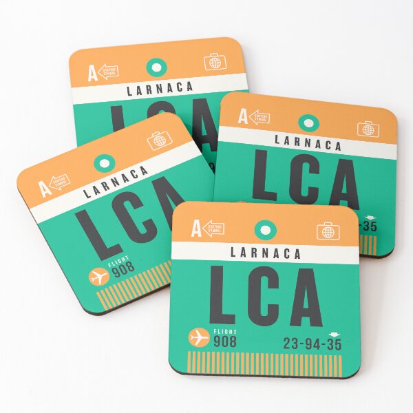Item preview, Luggage Tag A - LCA Larnaca Cyprus designed and sold by VoodooCircus.