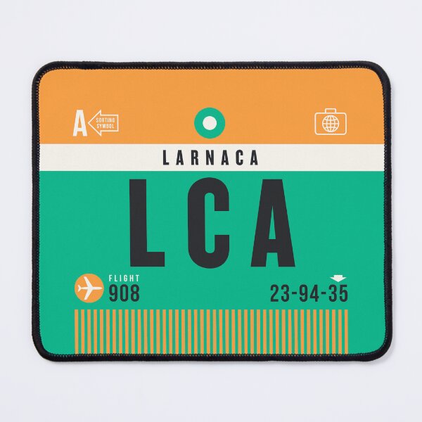 Item preview, Luggage Tag A - LCA Larnaca Cyprus designed and sold by VoodooCircus.