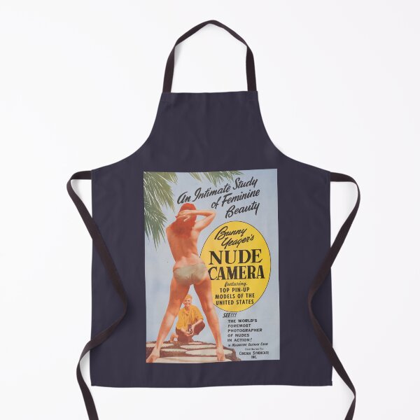 Item preview, Creme Bunny Yeager's Nude Camera Movie Poster designed and sold by WinfriedHaag.