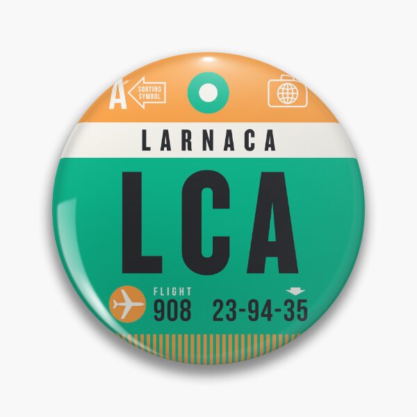 Item preview, Luggage Tag A - LCA Larnaca Cyprus designed and sold by VoodooCircus.