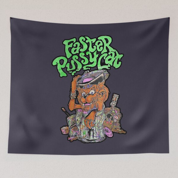 Item preview, Dark Grey best of faster pussycat band designed and sold by WinfriedHaag.