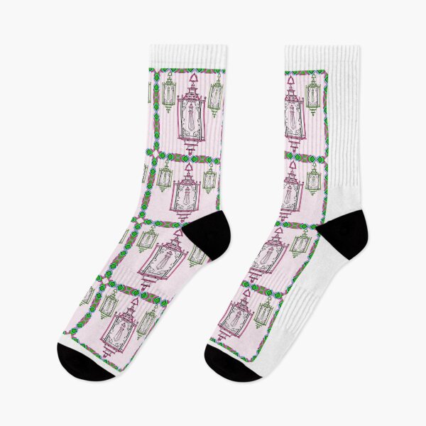Item preview, The Three Lamps Design in Fabric Seamless Pattern designed and sold by MyMemoriesArts.