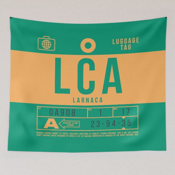 Item preview, Luggage Tag B - LCA Larnaca Cyprus designed and sold by VoodooCircus.