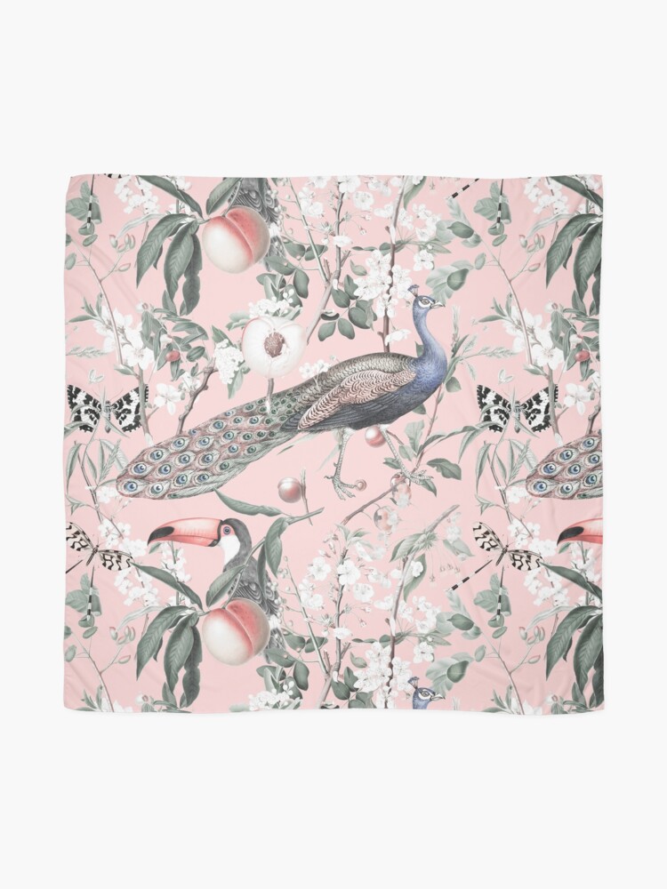 Alternate view of Chic Chinoiserie Print Scarf