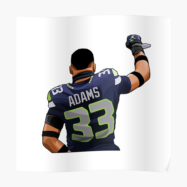 Jamal Adams Seattle Seahawks Poster Wall Art Sports Poster 