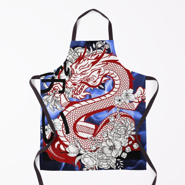 Artikelvorschau, Chinesisches Drachen- und Flammendesign entworfen und verkauft von Mark Cannon.