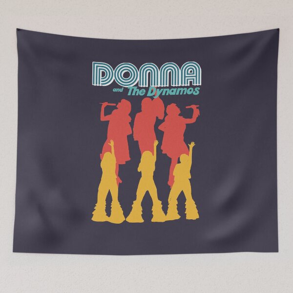 Item preview, Good Happy Melody Single Own Lifestyle Family Mamma Mia Donna And The Dynamos 70S Inspired  Retro designed and sold by NghiemLuong.