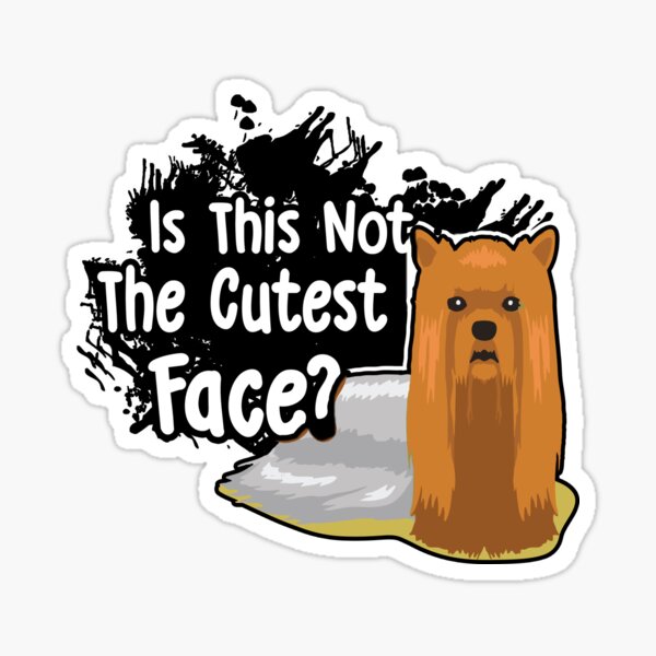 Item preview, Australian Silky Terrier Is This Not The Cutest Face designed and sold by UnknownArtistt.