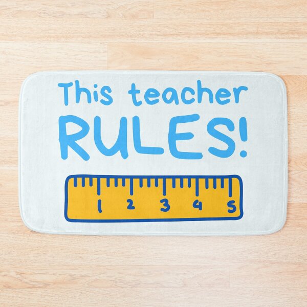 Item preview, This Teacher Rules Educator School Gift designed and sold by ThievingNargles.