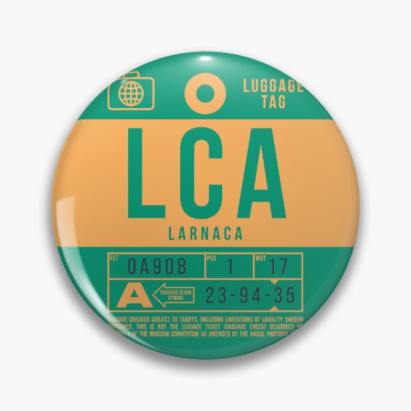 Item preview, Luggage Tag B - LCA Larnaca Cyprus designed and sold by VoodooCircus.