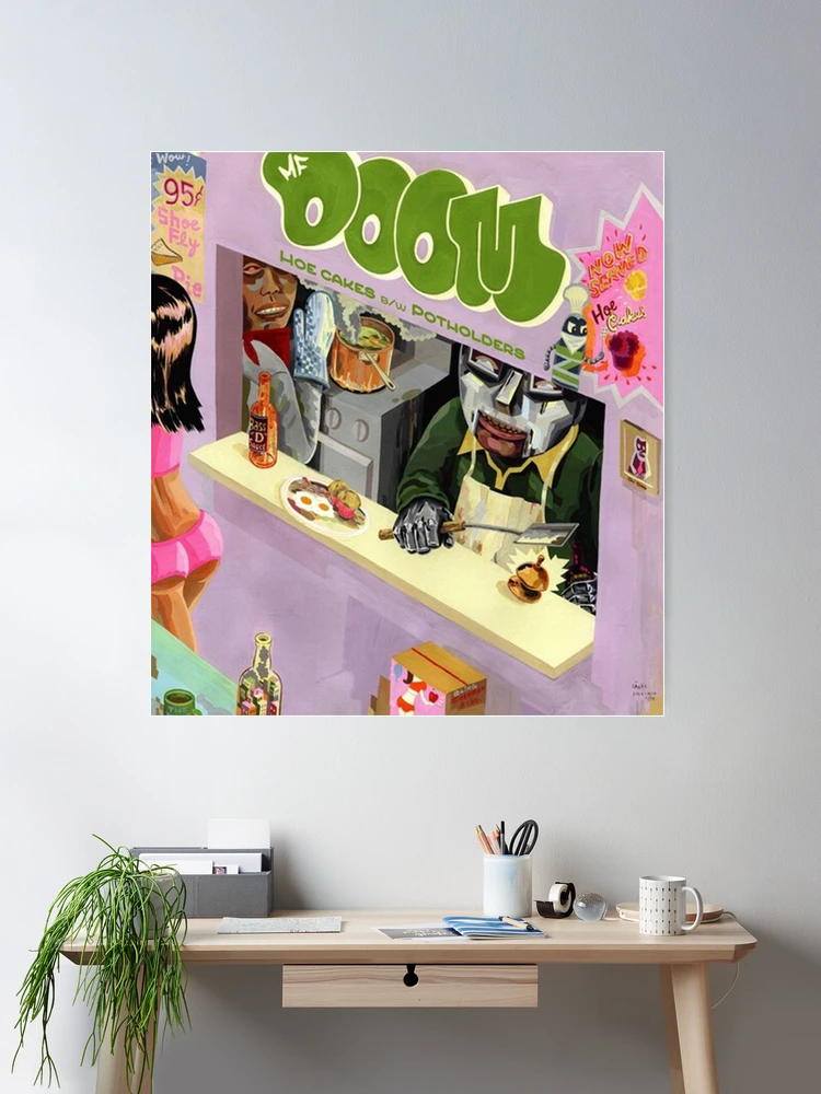 新品 MF DOOM / Hoe Cakes (Poster) Hoe Cakes