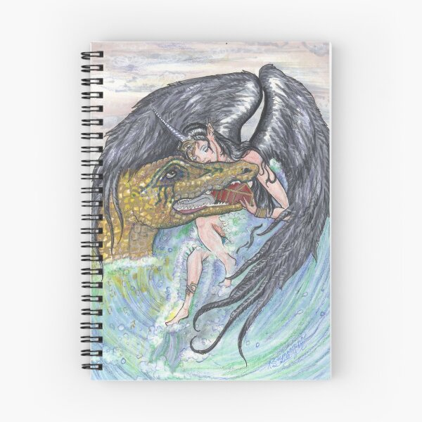 Item preview, Angel and Dragon designed and sold by Stephanie Small.