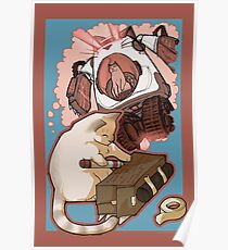 Puddin' Builds A Catbot Poster