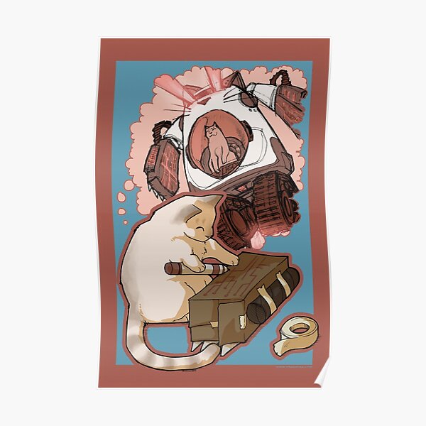 Puddin' Builds A Catbot Poster