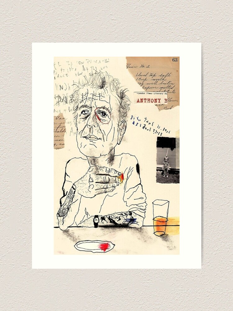 Anthony Bourdain Drinking