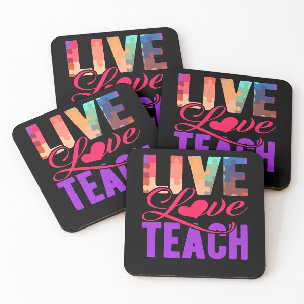 Item preview, Autism Teacher -  Live Love Teach Autism designed and sold by UnknownArtistt.