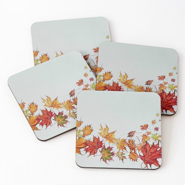 Item preview, Waltzing in the wind (Autumn leaves dancing) designed and sold by Karen Elaine Evans.