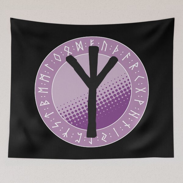 Item preview, Elhaz (Protection) - Viking Runes and Runic Symbols designed and sold by iscaStudioArt.