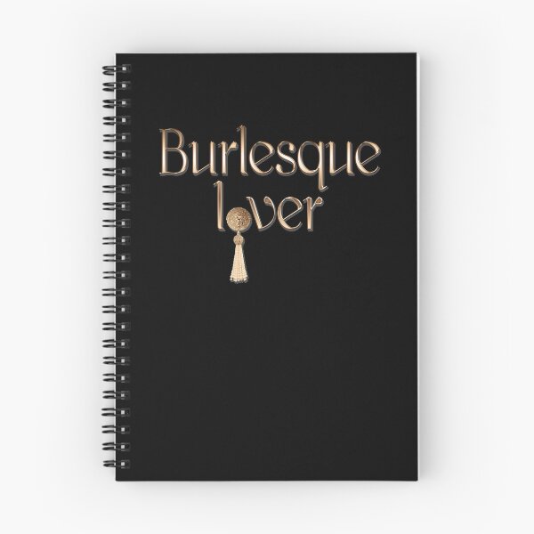 Item preview, Burlesque Lover lettering in gold with pastie designed and sold by Xarah.