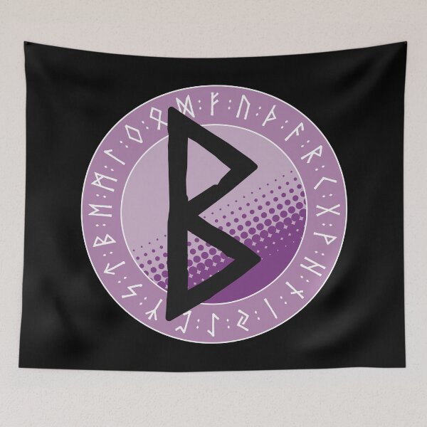 Item preview, Berkano (Birth) - Viking Runes and Runic Symbols designed and sold by iscaStudioArt.
