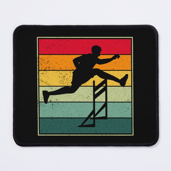 Item preview, Hurdles Hurdling Hurdler Running Runner Vintage Retro designed and sold by CuteDesigns1.