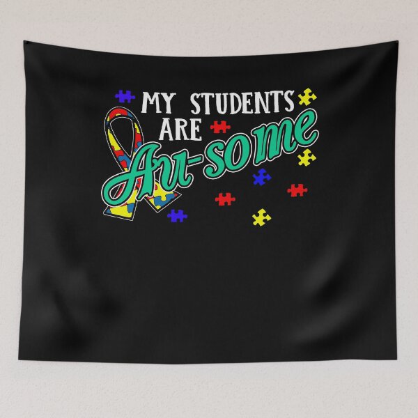 Item preview, Autism Teacher - My Awesome Autism Students designed and sold by UnknownArtistt.