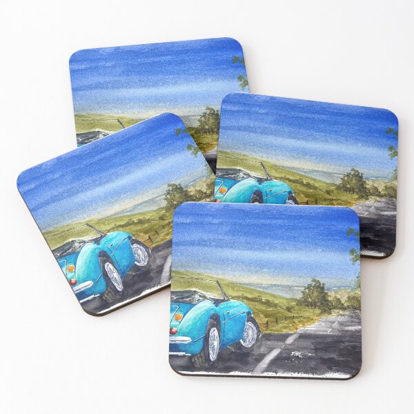 Item preview, Classic British Sports Car Original Watercolour Painting designed and sold by OnHeathAndMoor.