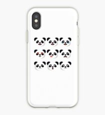 Panda Emoji iPhone Case