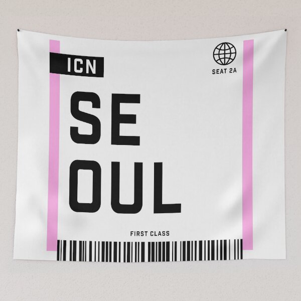 Item preview, Seoul ICN Boarding Pass designed and sold by irony.