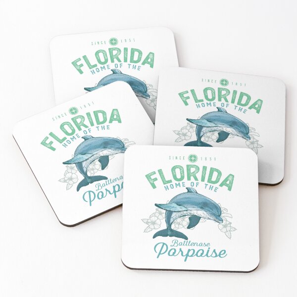 Item preview, Florida Home Of The Bottlenose Porpoise Dolphin designed and sold by MarkusShirts.
