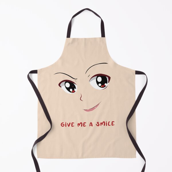 Item preview, Give me a smile - Manga face with the slogan give me a smile designed and sold by velisani.