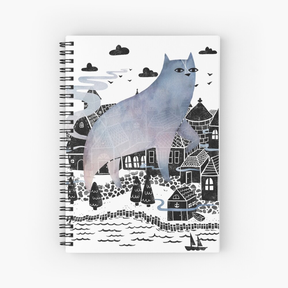 Item preview, Spiral Notebook designed and sold by littleclyde.