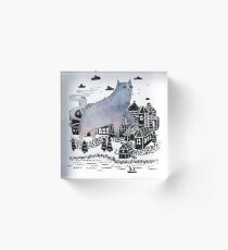 The Fog Acrylic Block