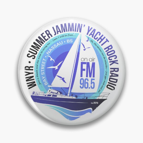 Item preview, Vintage Yacht Rock Radio Design designed and sold by GraphicAlchemy.