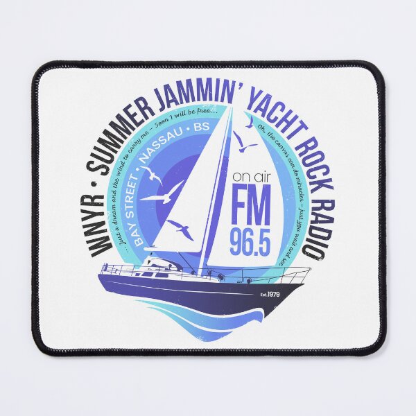 Item preview, Vintage Yacht Rock Radio Design designed and sold by GraphicAlchemy.