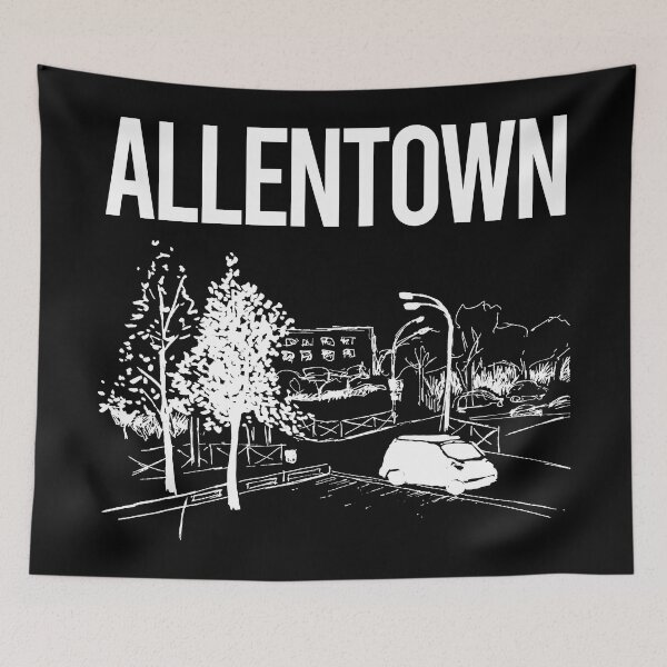 Item preview, Street Sketch Allentown designed and sold by bettyn9wp.