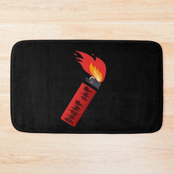 Item preview, BURNT OUT Red Lighter Big Flame designed and sold by everything4eva.