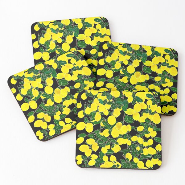 Item preview, Yellow Lemon pattern 2022 designed and sold by ColorandColor.
