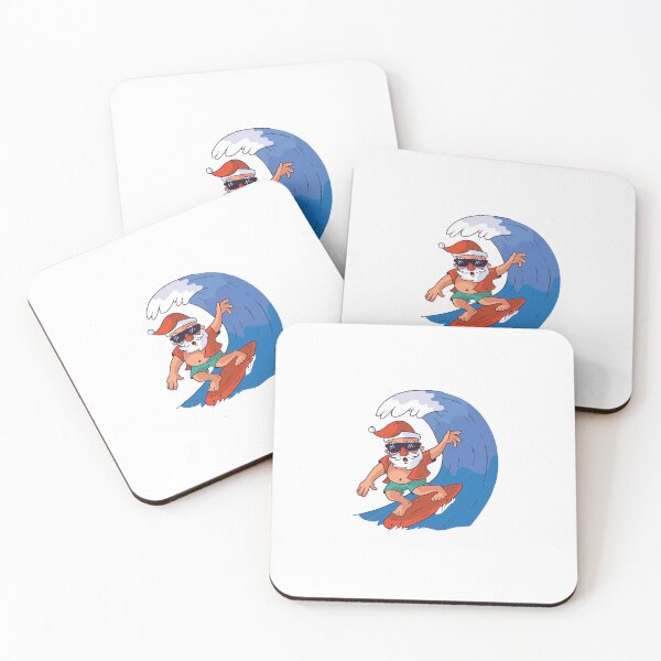 Item preview, surfing-santa designed and sold by JAMALSTORE92.