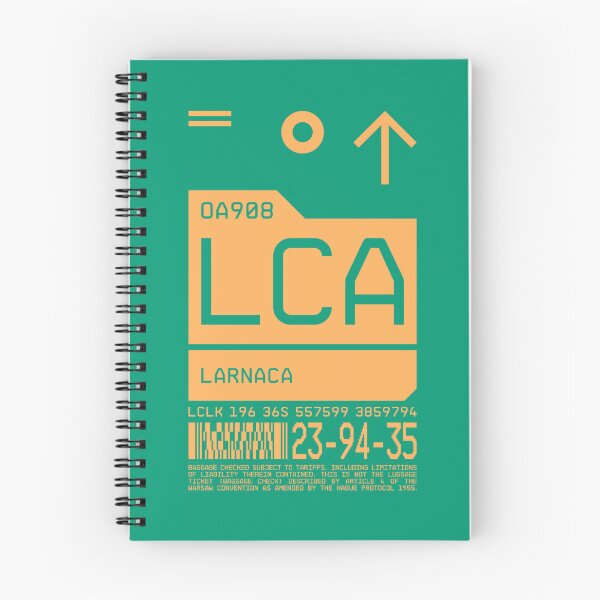 Artikelvorschau, Luggage Tag C - LCA Larnaca Cyprus entworfen und verkauft von VoodooCircus.