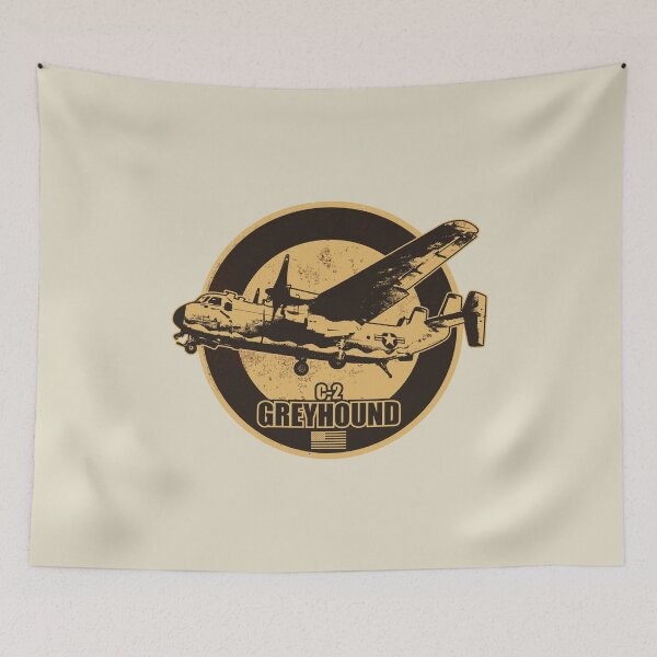 Item preview, C-2 Greyhound (distressed) designed and sold by StrongVlad.