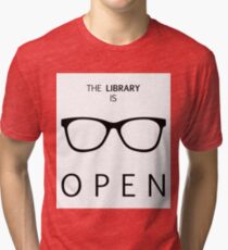Die Bibliothek ist geöffnet Vintage T-Shirt