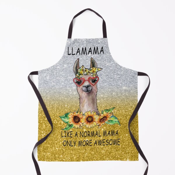 Item preview, Llama Mama Like A Normal Mama Only More Awsome backgroud Glitter designed and sold by AmadoAdams99.