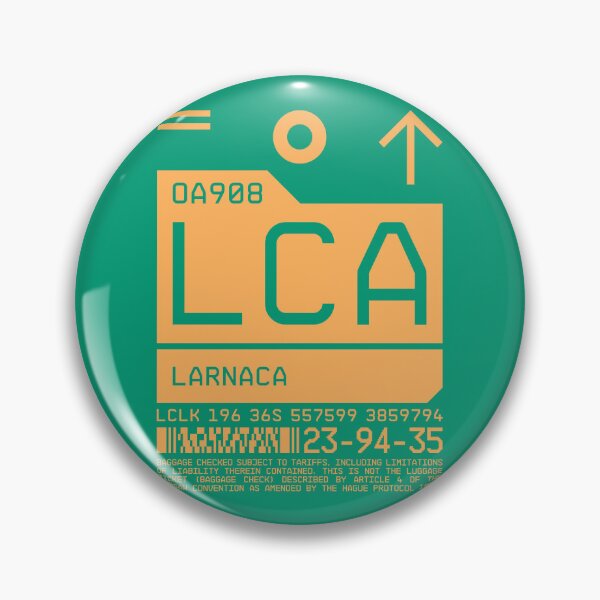 Item preview, Luggage Tag C - LCA Larnaca Cyprus designed and sold by VoodooCircus.
