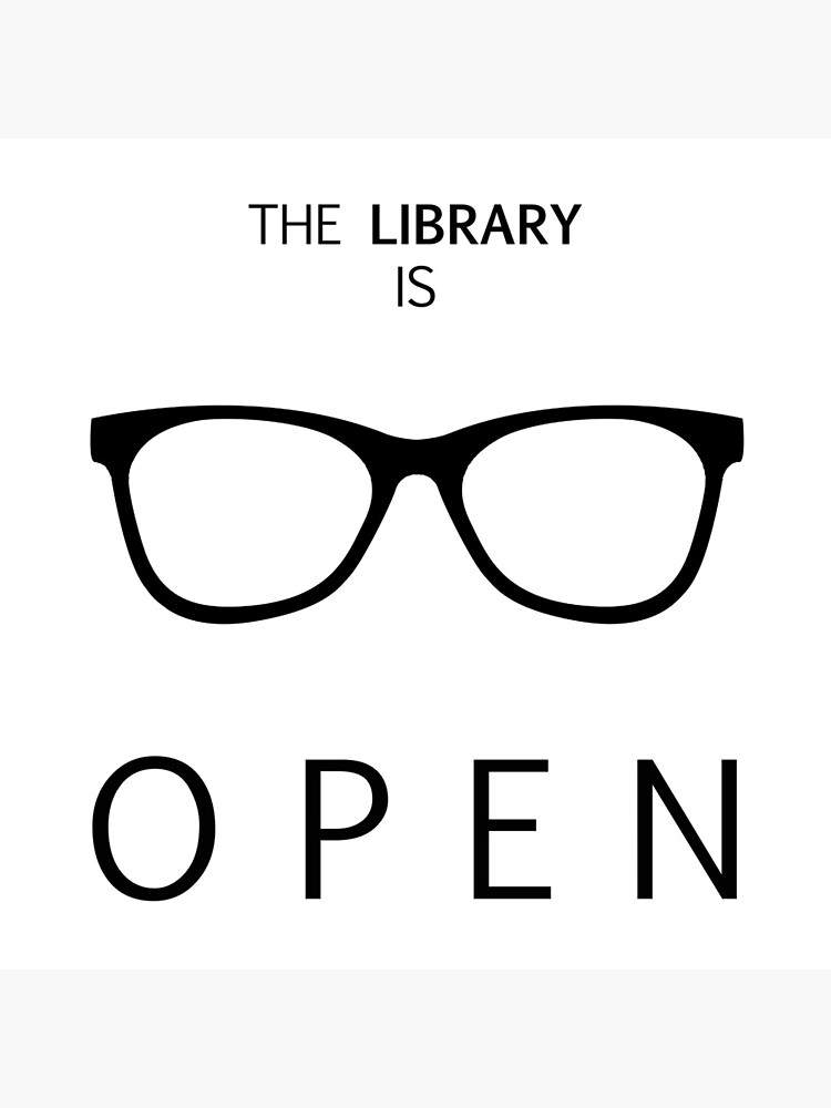 The Library is Open by iamdan