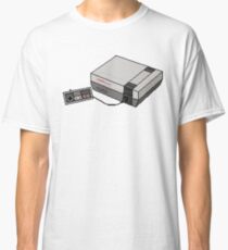Pixel Art Retro Nintendo Entertainment System NES Classic T-Shirt