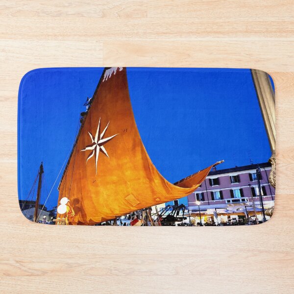 Item preview, Evening mood at the port of Cesenatico designed and sold by makketing.