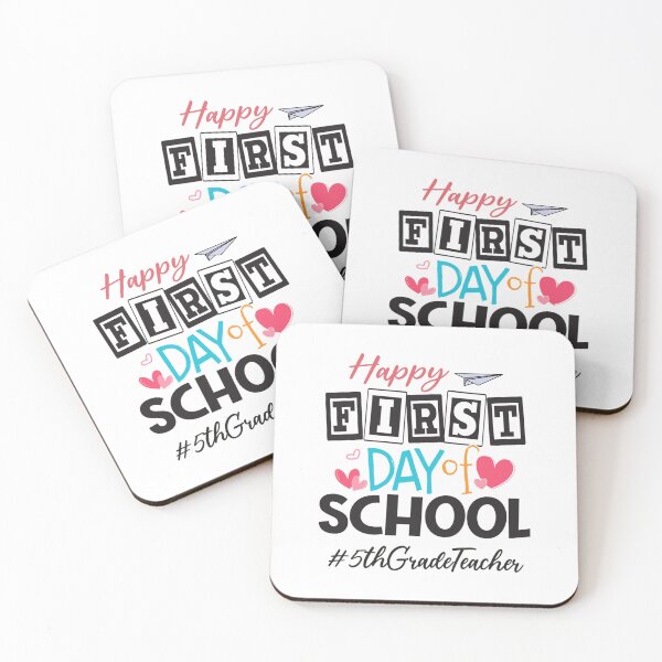 Item preview, 5th Grade Teacher Happy First Day Of School Back To School designed and sold by charylhtxra16.