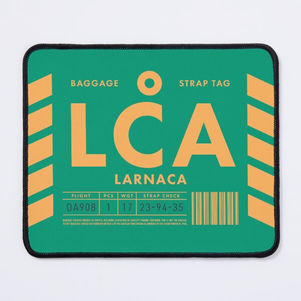 Item preview, Luggage Tag D - LCA Larnaca Cyprus designed and sold by VoodooCircus.