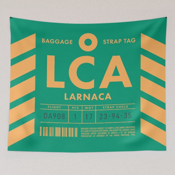 Item preview, Luggage Tag D - LCA Larnaca Cyprus designed and sold by VoodooCircus.